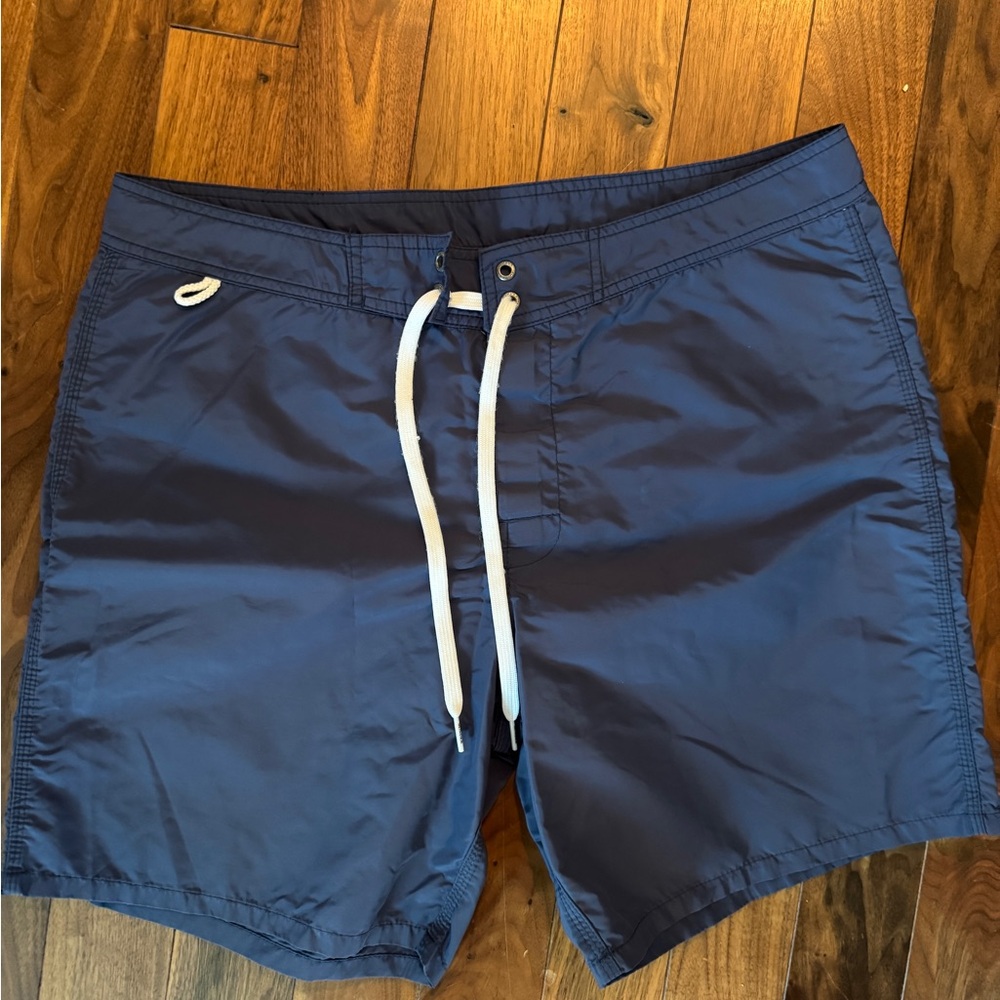 Sundek Blue Board Shorts Quick-Dry Swimwear